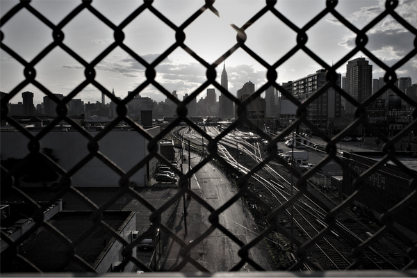 Tracks From the Pulaski : Urban Landscapes : Catherine Kirkpatrick Photography