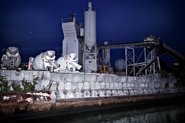 Factory on the Gowanus Canal : Urban Landscapes : Catherine Kirkpatrick Photography