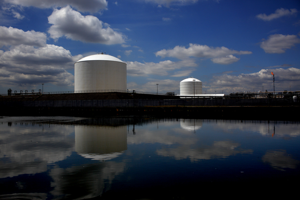 Reflections, Newtown Creek : Urban Landscapes : Catherine Kirkpatrick Photography