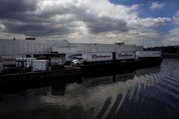 Beer Trucks, Newtown Creek : Urban Landscapes : Catherine Kirkpatrick Photography