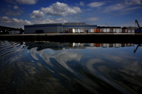 Reflections, Newtown Creek : Urban Landscapes : Catherine Kirkpatrick Photography