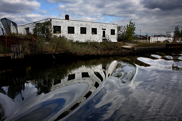 Structure on Newtown Creek : Urban Landscapes : Catherine Kirkpatrick Photography
