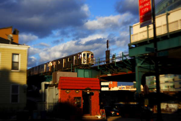 Train Coming : Through a Plastic Lens : Catherine Kirkpatrick Photography