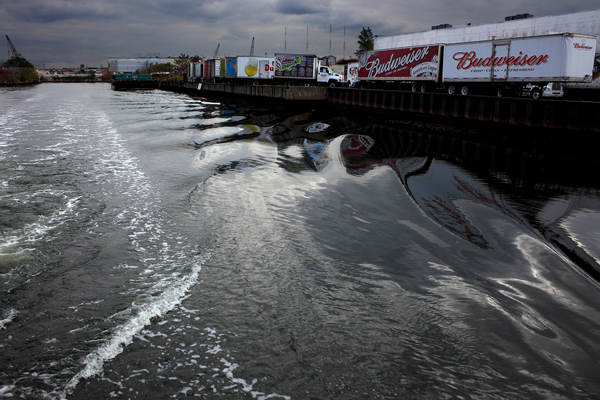 Beer Trucks, Newtown Creek : Urban Landscapes : Catherine Kirkpatrick Photography