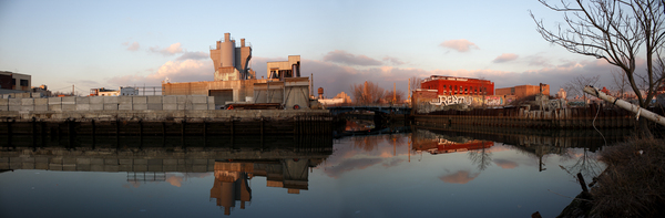 Winter, Gowanus Canal : Urban Landscapes : Catherine Kirkpatrick Photography