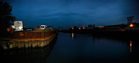 Night on the Gowanus Canal : Urban Landscapes : Catherine Kirkpatrick Photography