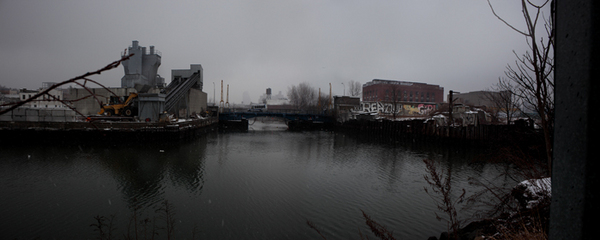 Winter, Gowanus Canal : Urban Landscapes : Catherine Kirkpatrick Photography