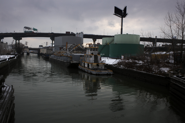 Winter, Gowanus Canal : Urban Landscapes : Catherine Kirkpatrick Photography