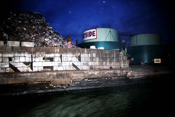 Tanks on the Gowanus Canal : Urban Landscapes : Catherine Kirkpatrick Photography
