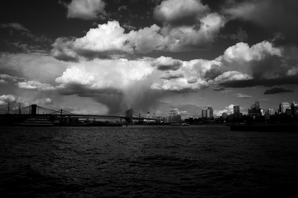 Storm Over the East River : Urban Landscapes : Catherine Kirkpatrick Photography